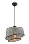 Opviq Barette Hazeran - Gris y Negro